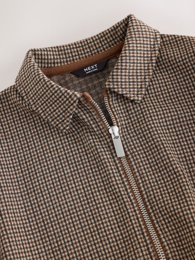 Brown Check Smart Shacket (3-16yrs) - Image 4 of 4 Brown Check Smart Shacket (3-16yrs) - Image 4 of 4
