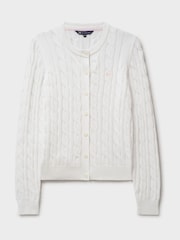 Crew Clothing Heritage Cable Cardigan - 画像 5 / 5