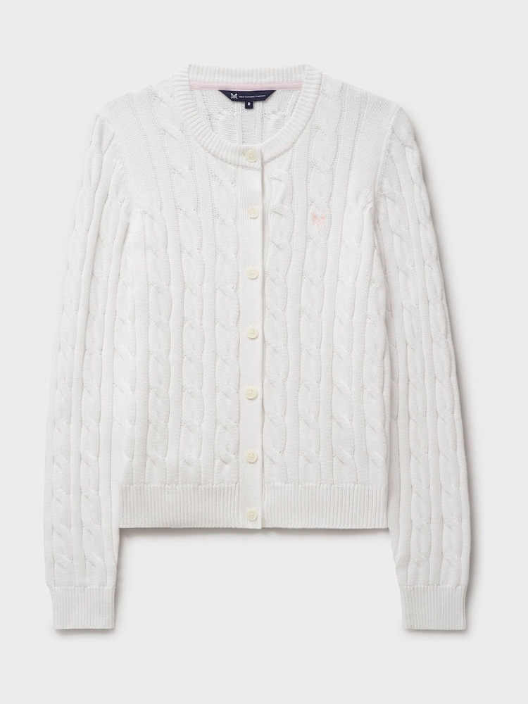 Crew Clothing Heritage Cable Cardigan - 画像 5 / 5