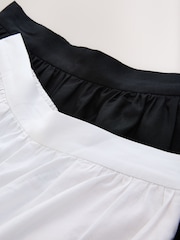 White/Black Balloon Trousers With Linen 2 Pack - Image 10 of 11