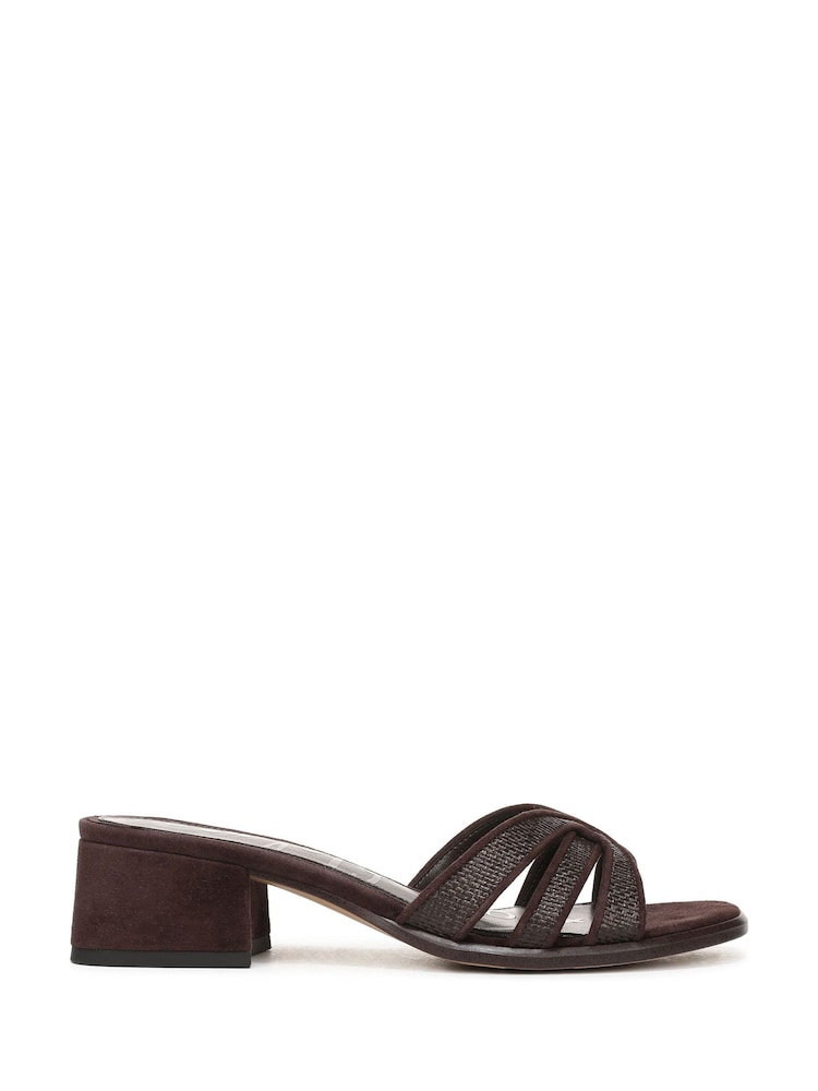 Sam Edelman Brown Farrin 2 Regular Fit Slides - Image 1 of 7