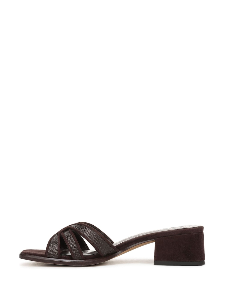 Sam Edelman Brown Farrin 2 Regular Fit Slides - Image 2 of 7