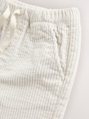 Ecru Corduroy Pull On Shorts (3mths-7yrs) - Image 4 of 4