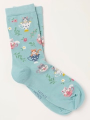 Chaussettes FatFace Teacup Cats - Image 1 de 2