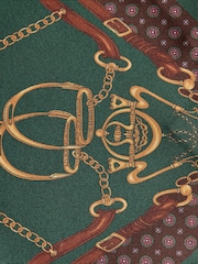 Green Silk Pocket Square - Image 3 of 3