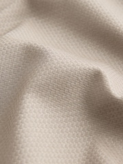 Neutral Slim Fit Cotton Rich Textured Easy Care Smart Shirt - Image 7 of 7