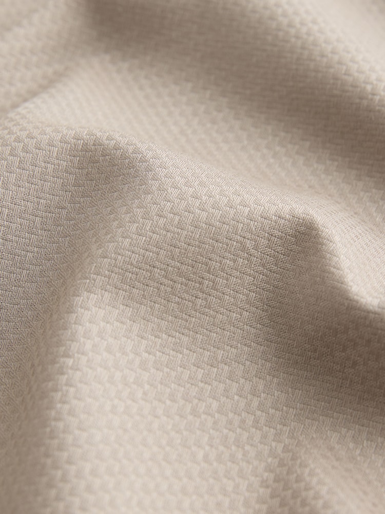 Neutral Slim Fit Cotton Rich Textured Easy Care Smart Shirt - Image 7 of 7 Neutral Slim Fit Cotton Rich Textured Easy Care Smart Shirt - Image 7 of 7