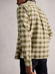 ירוק - White Stuff Ludlow Two Tone Check Shirt - תמונה 3 מתוך 6