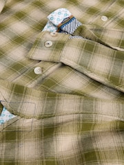 Grün - White Stuff Ludlow Zweifarbiges Kariertes Hemd - Bild 7 von 7