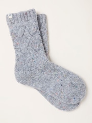 FatFace Lounge-Socken mit Zopfmuster - Bild 1 von 2