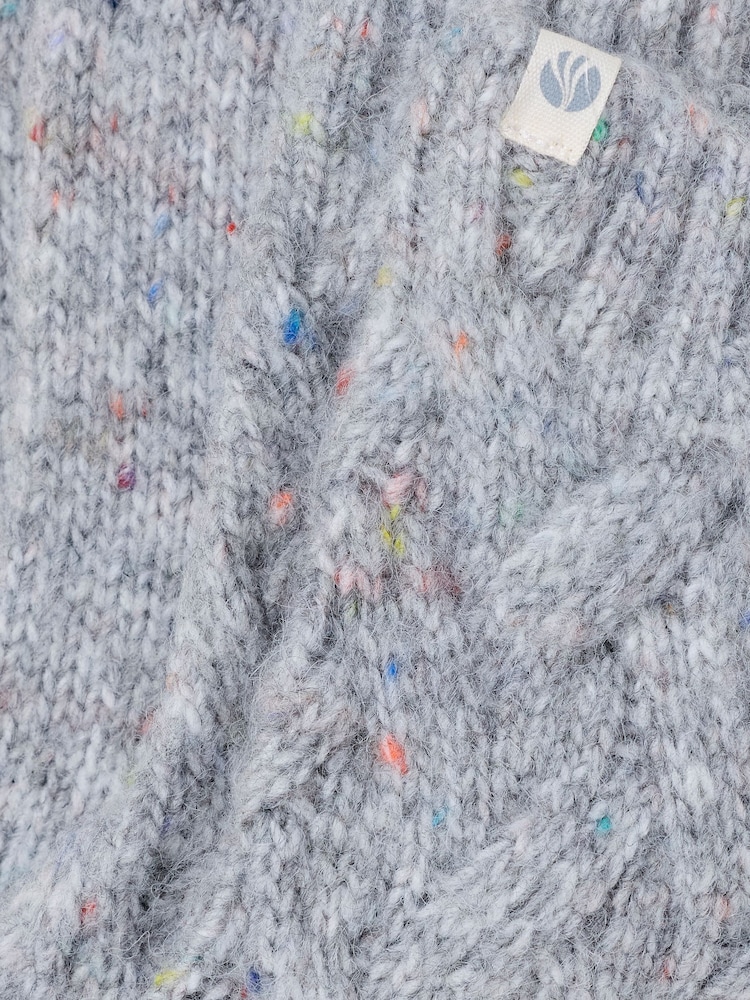 FatFace Lounge-Socken mit Zopfmuster - Bild 2 von 2 FatFace Lounge-Socken mit Zopfmuster - Bild 2 von 2