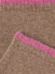 FatFace Brown Lounge Socks - Image 2 of 2