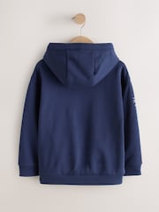 Fútbol azul - Sudadera con capucha con estampado gráfico para mayores (3-16años) - Imagen 2 de 6