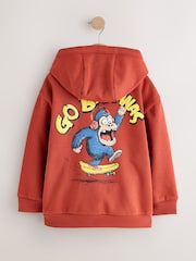 Rust Monkey Regular Fit Older Graphic Print Hoodie (3-16yrs) - Image 2 of 4