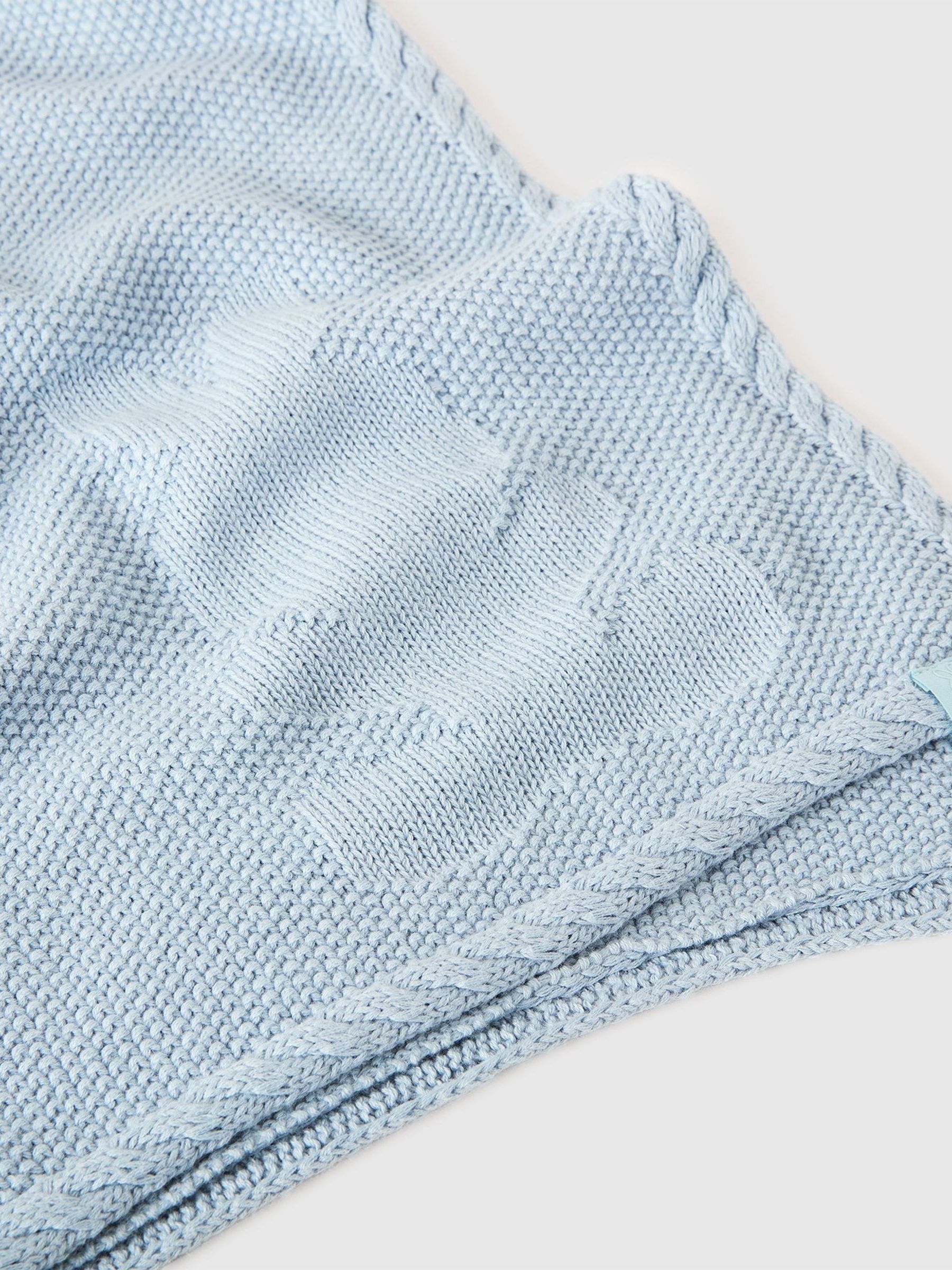 Buy Benetton Blue Bunny Logo Blanket from Next Germany