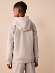 Ecru Zip Through Sweat Hoodie (3-16yrs) - Image 3 of 9
