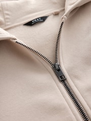 Ecru Zip Through Sweat Hoodie (3-16yrs) - Image 8 of 9