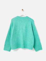Oliver Bonas Cat Crew Neck Knitted Jumper - Imagen 4 de 8