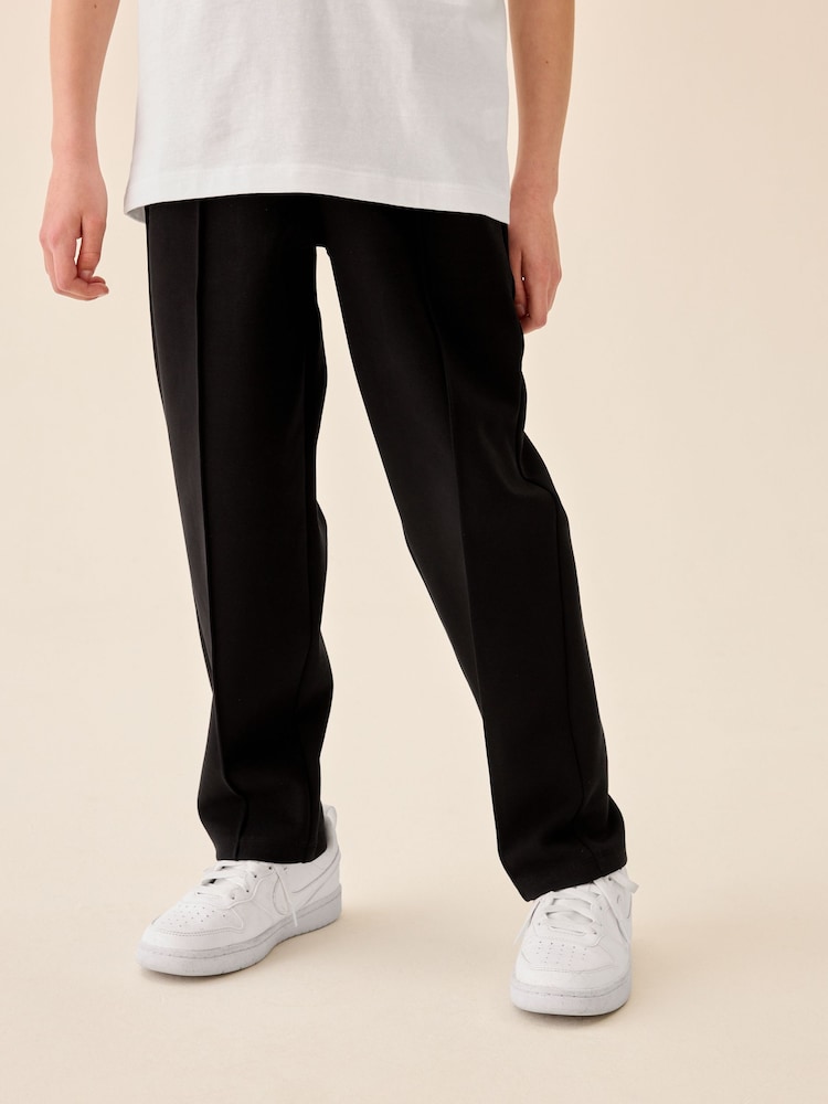 Black Interlock - Pantalones de chándal de vestir (3-16años) - Imagen 1 de 8 Black Interlock - Pantalones de chándal de vestir (3-16años) - Imagen 1 de 8