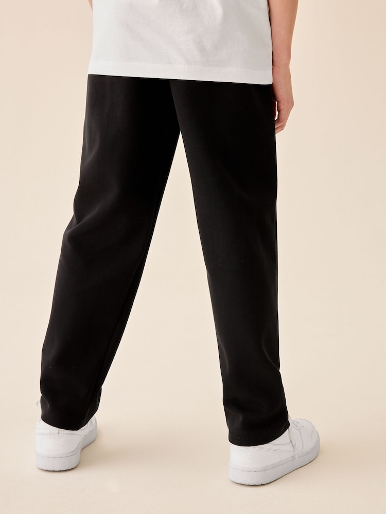 Black Interlock - Pantalones de chándal de vestir (3-16años) - Imagen 2 de 8 Black Interlock - Pantalones de chándal de vestir (3-16años) - Imagen 2 de 8