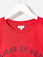 Oliver Bonas Red House Of Cats Graphic T-Shirt - Image 3 of 5