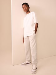 Ecru Regular Fit Joggers (3-16yrs) - Image 2 of 5