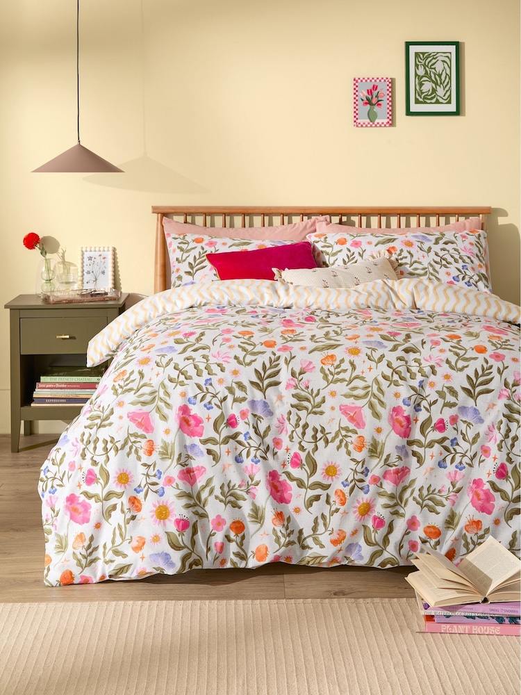 Furn Multicolour Summer Solstice Duvet Cover and Pillowcase Set - Image 1 of 4