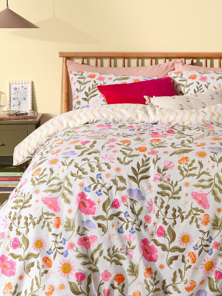 Furn Multicolour Summer Solstice Duvet Cover and Pillowcase Set - Image 4 of 4