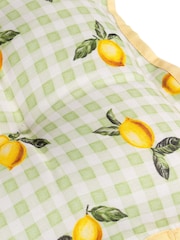 Furn Set of 2 Sage Fruits Lemons Seat Pads - Image 4 of 4