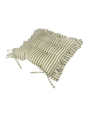 Wylder Set of 2 Millie Ruffle Seat Pads - תמונה 4 מתוך 6