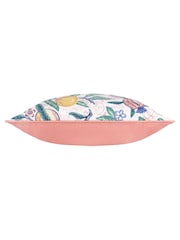 Morris & Co Coral Lemon Fruits Outdoor Cushion - Image 4 of 6
