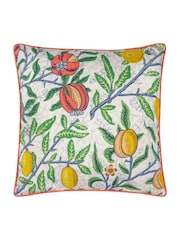 Morris & Co Yellow Tomato Red Fruits Outdoor Cushion - Image 2 of 6