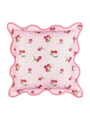 Furn Pink Fruits Cherries Outdoor Cushion - Image 3 of 5