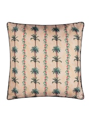 Wylder Papyrus Monkey Palm Stripe Outdoor Cushion - Image 2 of 5