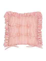 Wylder Set of 2 Millie Ruffle Seat Pads - תמונה 3 מתוך 6