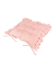 Wylder Set of 2 Millie Ruffle Seat Pads - תמונה 4 מתוך 6