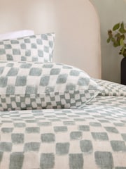 HÖEM Aqua Nyhavn Duvet Cover and Pillowcase Set - Image 4 of 4