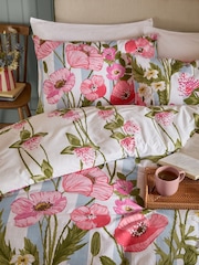 Wylder Multicolour Poppy Trail Duvet Cover and Pillowcase Set - Image 2 of 3