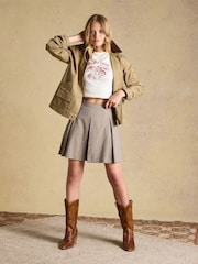 Joules Ada Pleated Mini Skirt - Imagem 4 de 6