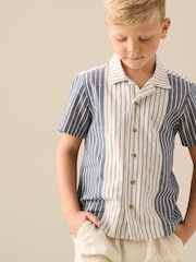 Angel & Rocket Blue Beau Cut And Sew Short Sleeve Shirt - Image 5 of 7