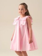 Angel & Rocket Pink Bow Strap Swing Dress - Image 3 of 5