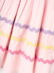 Angel & Rocket Pink Mia Wide Ric Rac Dress - Image 8 of 8