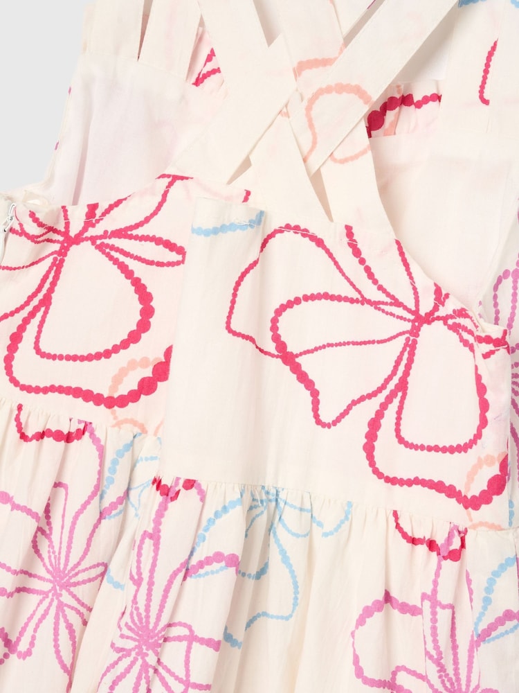 Angel & Rocket White Maya Embroidered Denim Dress - Image 8 of 8 Angel & Rocket White Maya Embroidered Denim Dress - Image 8 of 8