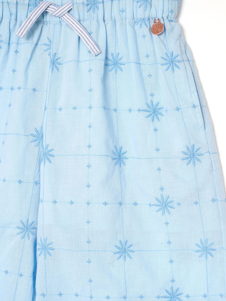 Angel & Rocket Nellie Tie Waist Embroidered Wide Leg Trousers - 圖片 7,共 7 Angel & Rocket Nellie Tie Waist Embroidered Wide Leg Trousers - 圖片 7,共 7