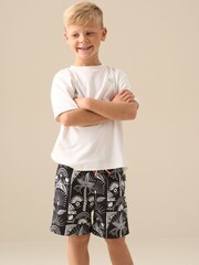 Angel & Rocket Black Sandy Print Swim Shorts - Image 4 of 5