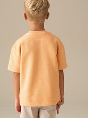 Angel & Rocket Parker oransje teksturert t-skjorte - Bilde 3 av 8