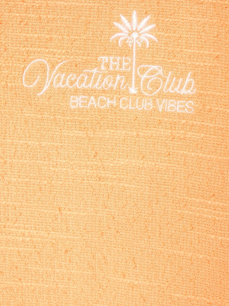 Оранжевая фактурная футболка Angel & Rocket Parker - Изображение 9 9