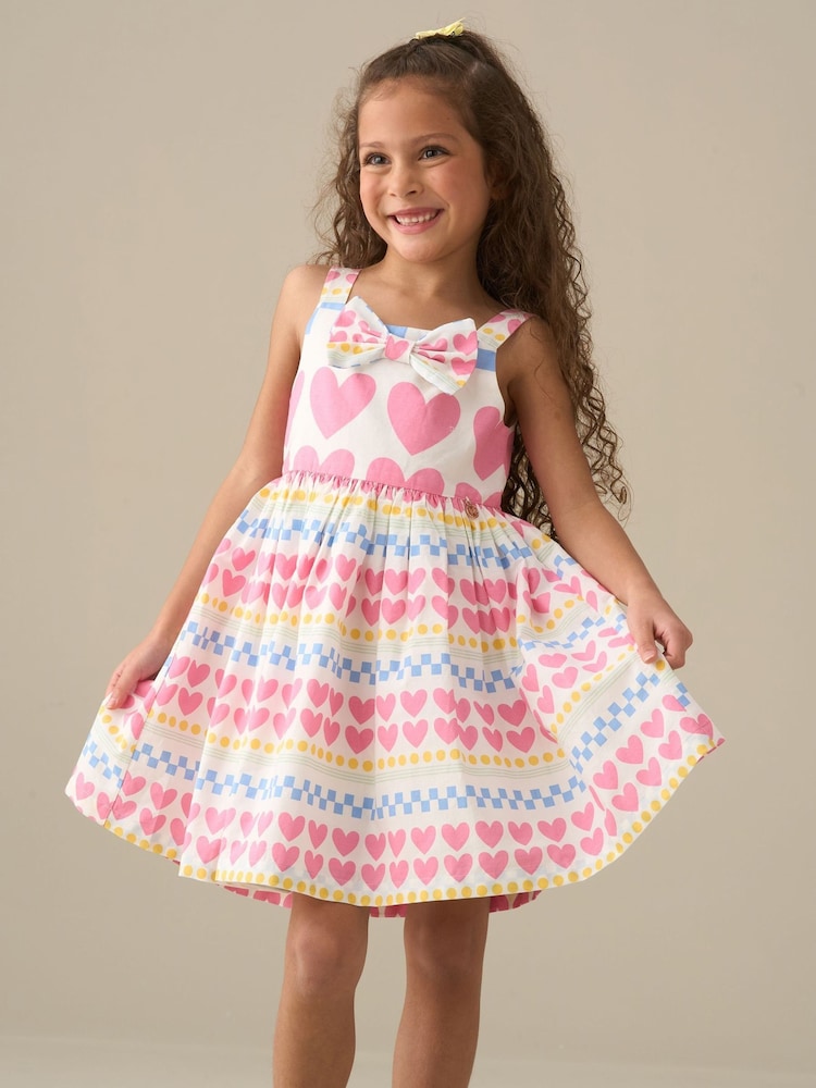 Angel & Rocket Maddie Heart Print Dress - Imaginea 1 din 5