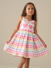Angel & Rocket Maddie Heart Print Dress - Imaginea 2 din 5