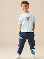 Angel & Rocket Blue Sonic Cargo Joggers - Image 3 of 7